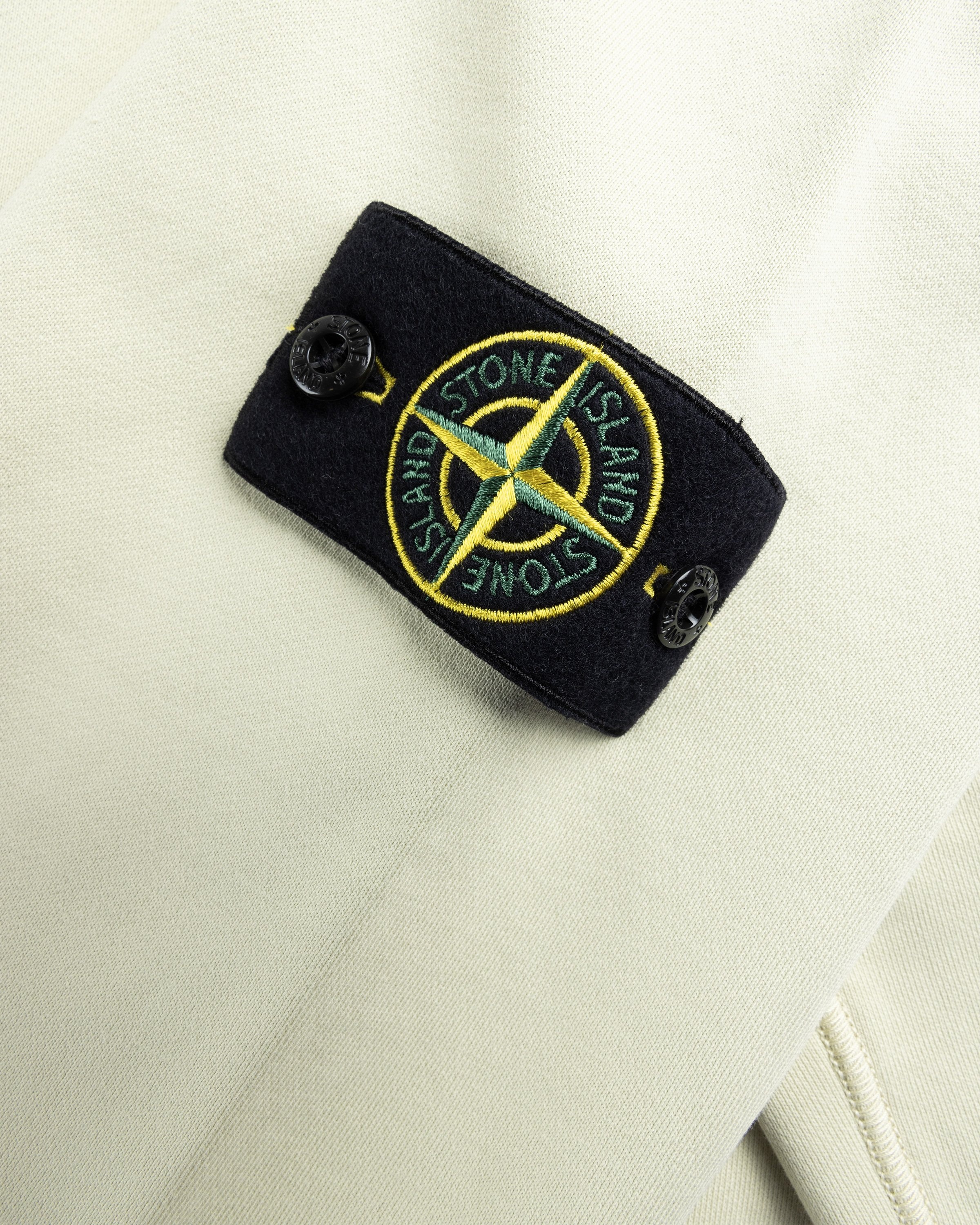 Stone island badge crew sweatshirt discount